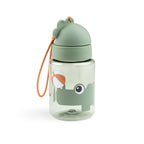Done By Deer Straw Bottle 280ml, Playground - Powder Pink