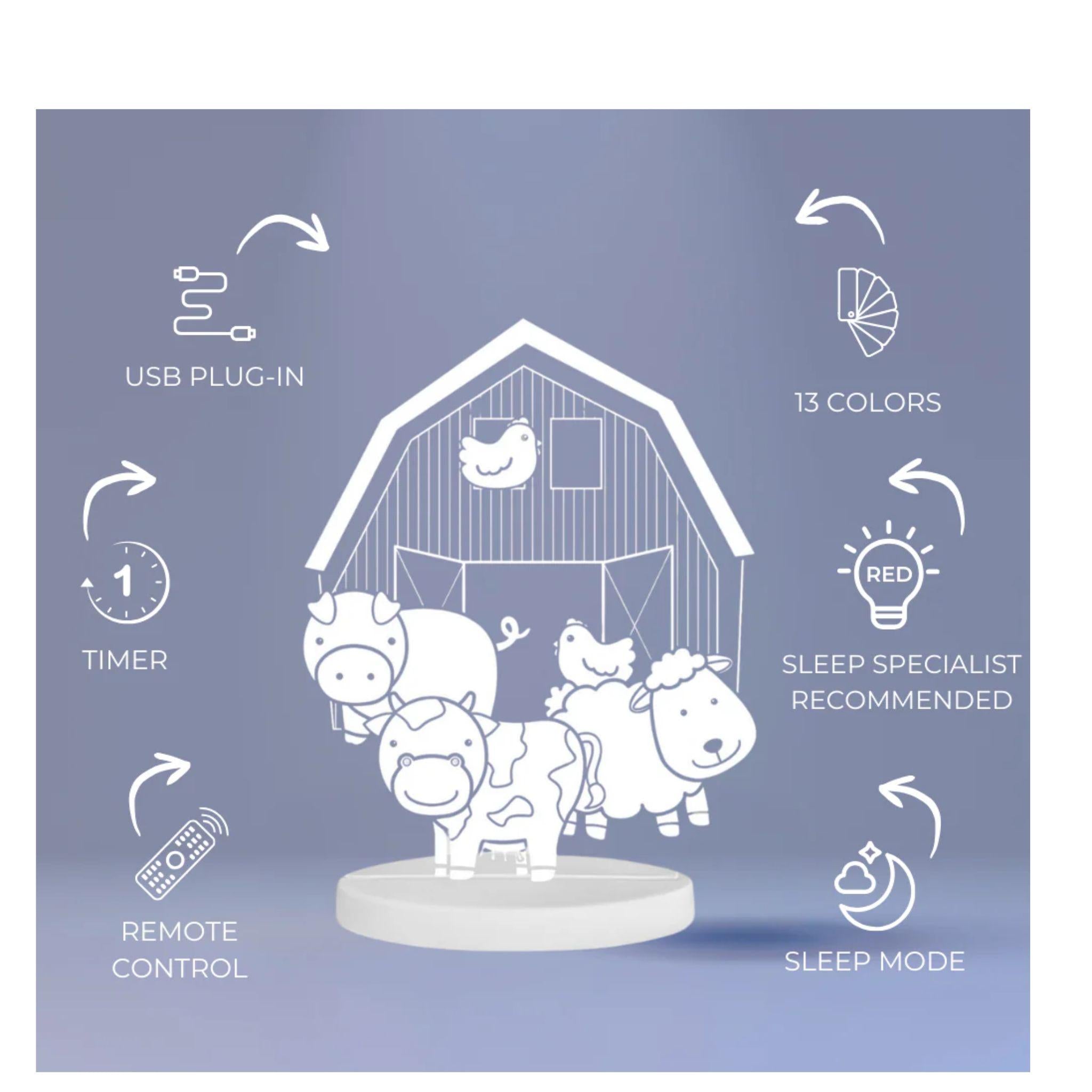 Duski Dream Night Light | Plug-in Design