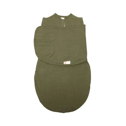 embé Transitional Short Sleeve Moss 2-Way Swaddle Sack (3-6 months)