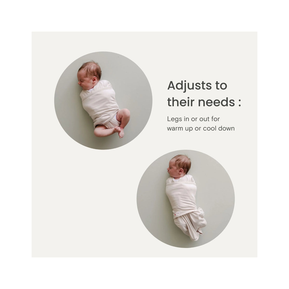 Embé Arms-In Starter Swaddle Wrap 0-3 Months - Sky