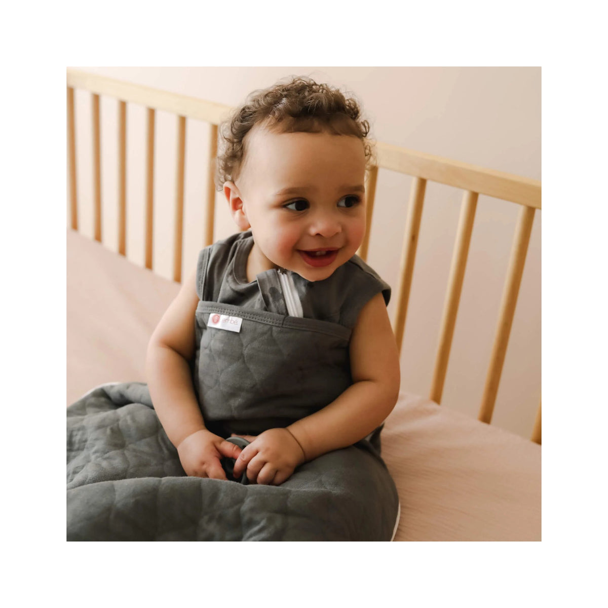 Embé Laylo DUO Sleeper Sack (Sheet + Comforter) 6-24 Months - Charcoal