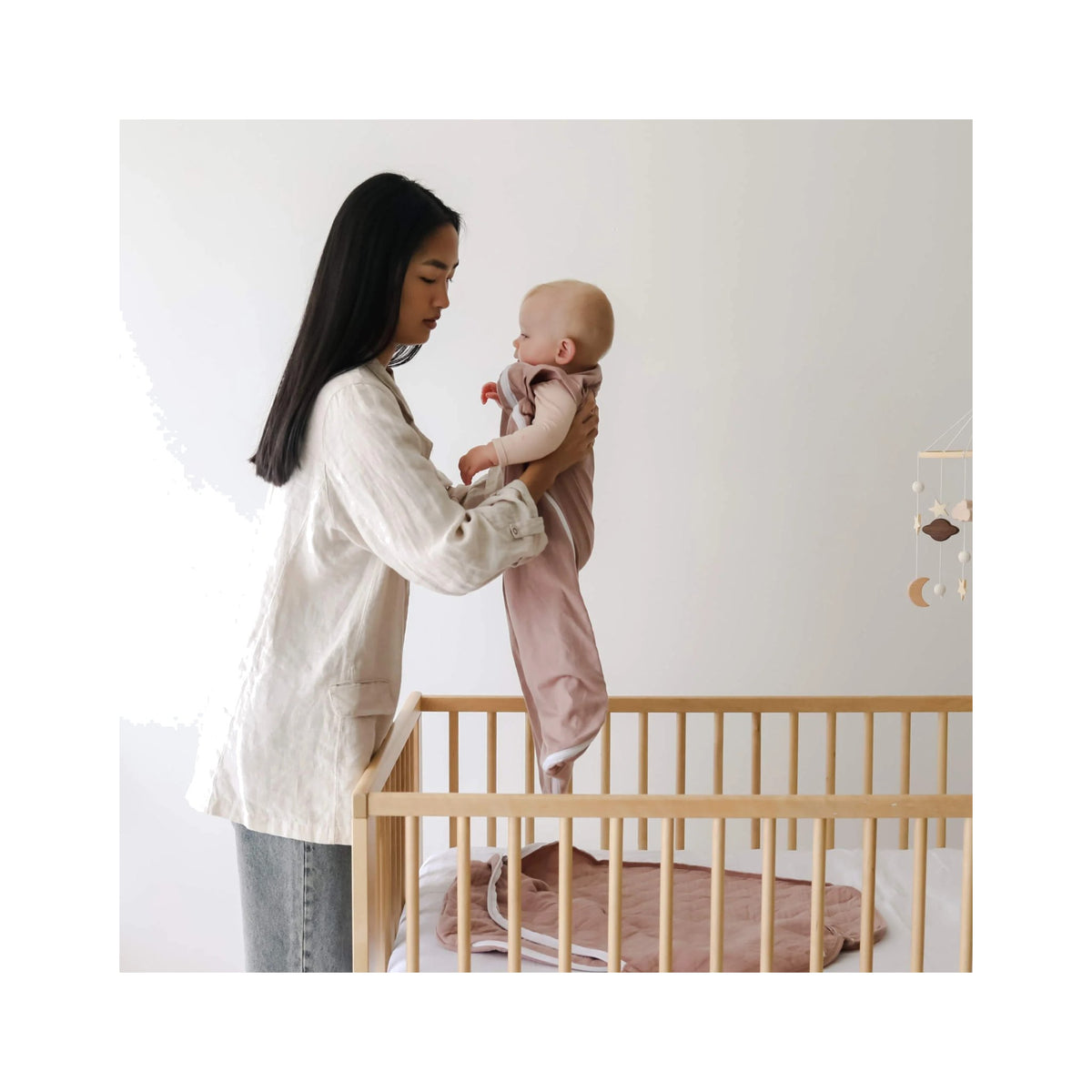 Embé Laylo DUO Sleeper Sack (Sheet + Comforter) 6-24 Months - Guava