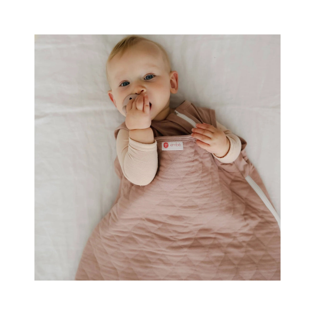 Embé Laylo DUO Sleeper Sack (Sheet + Comforter) 6-24 Months - Guava