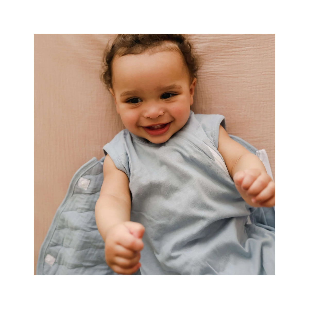 Embé Laylo DUO Sleeper Sack (Sheet + Comforter) 6-24 Months - Sky