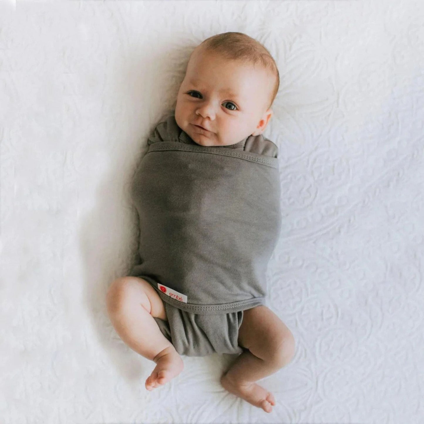 embé Starter Slate 2-Way Swaddle Sack (0-3 months)
