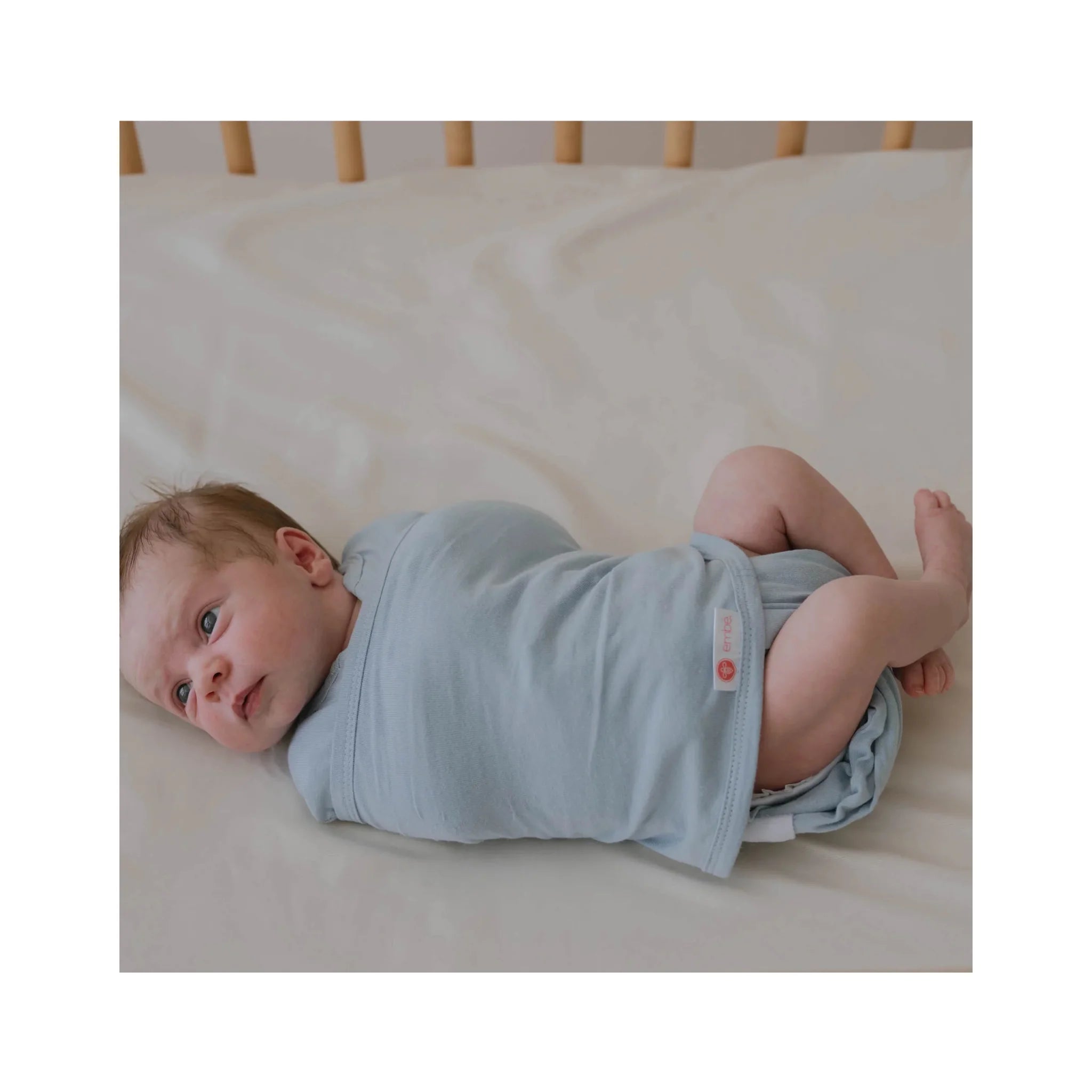 Embé Arms-In Starter Swaddle Wrap 0-3 Months - Sky