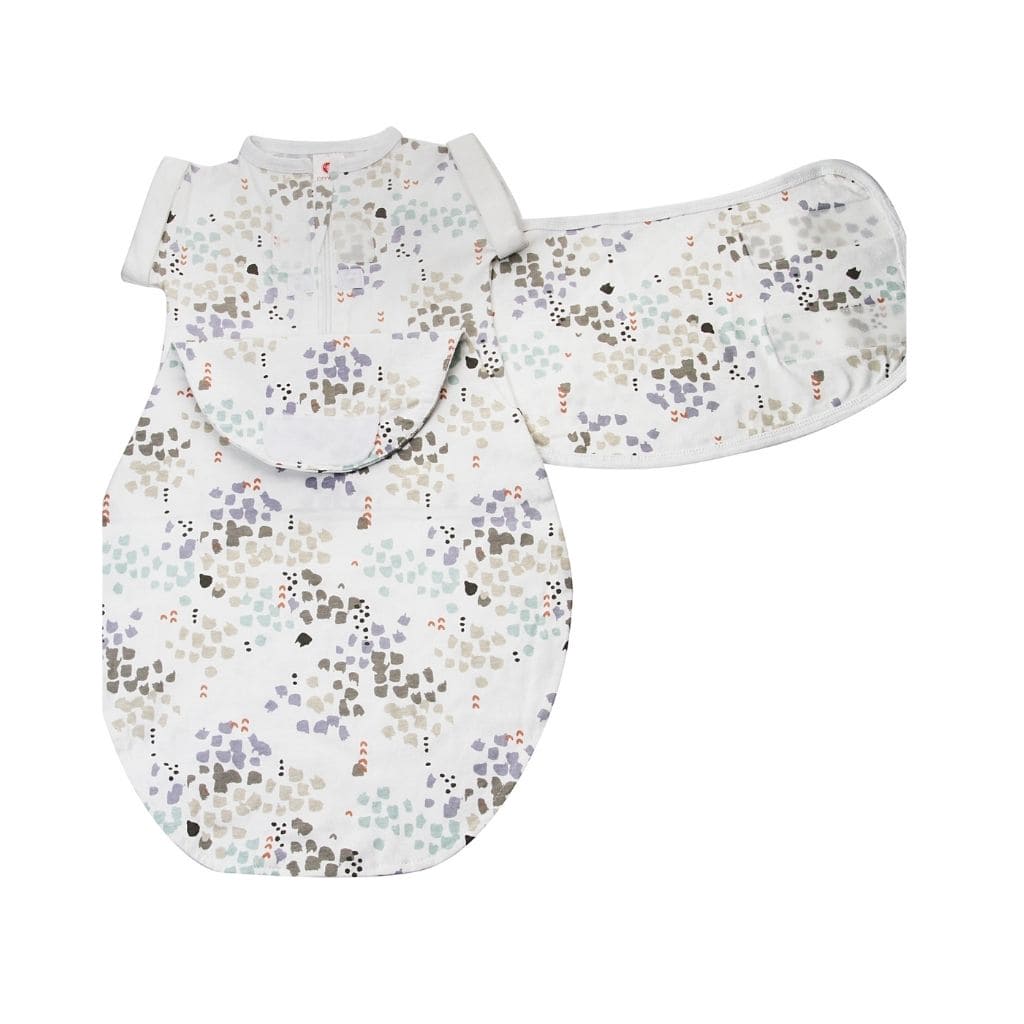 embé Transitional Short Sleeve Disperse 2-Way Swaddle Sack (3-6 months)