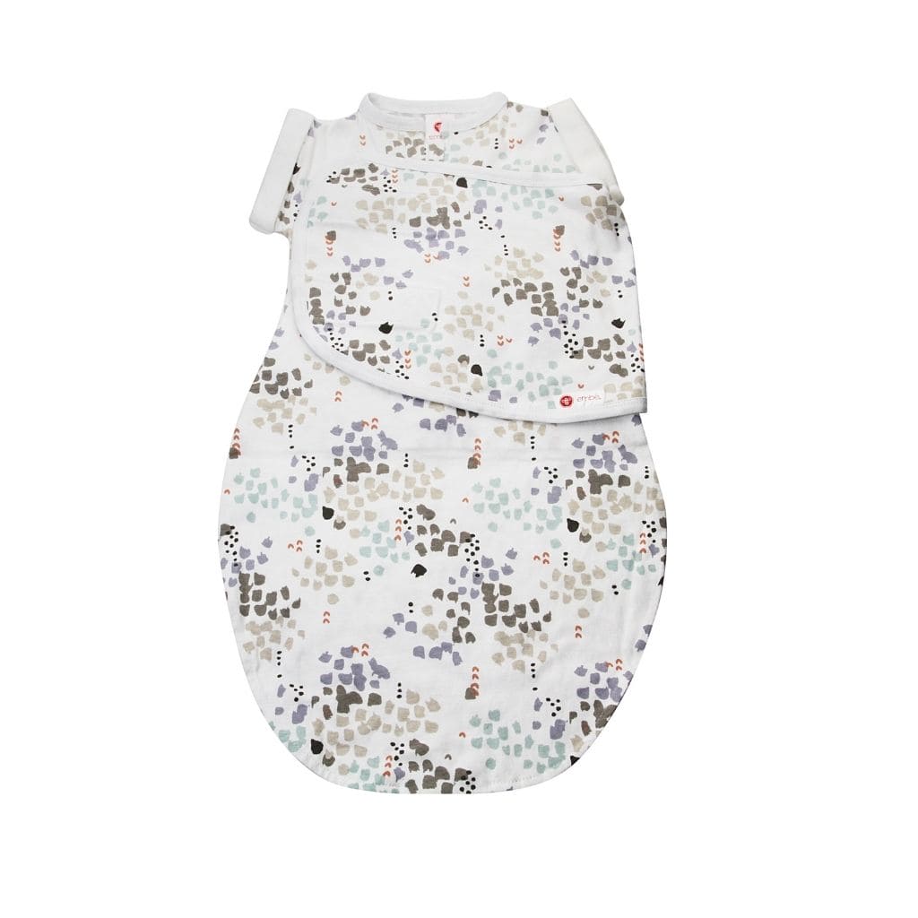 embé Transitional Short Sleeve Disperse 2-Way Swaddle Sack (3-6 months)