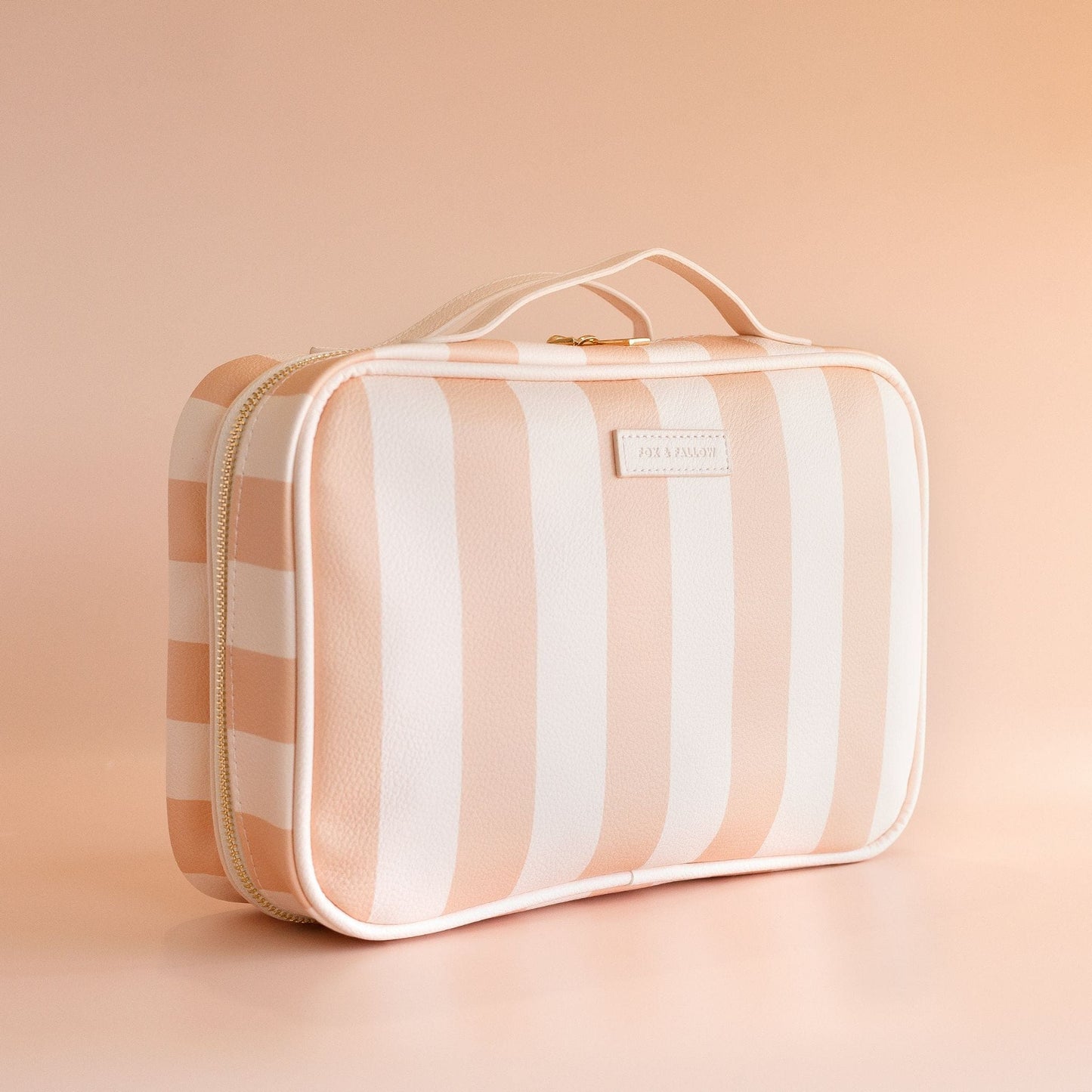 Fox & Fallow Cosmetic Bag - Corsica - mellow orange/sand