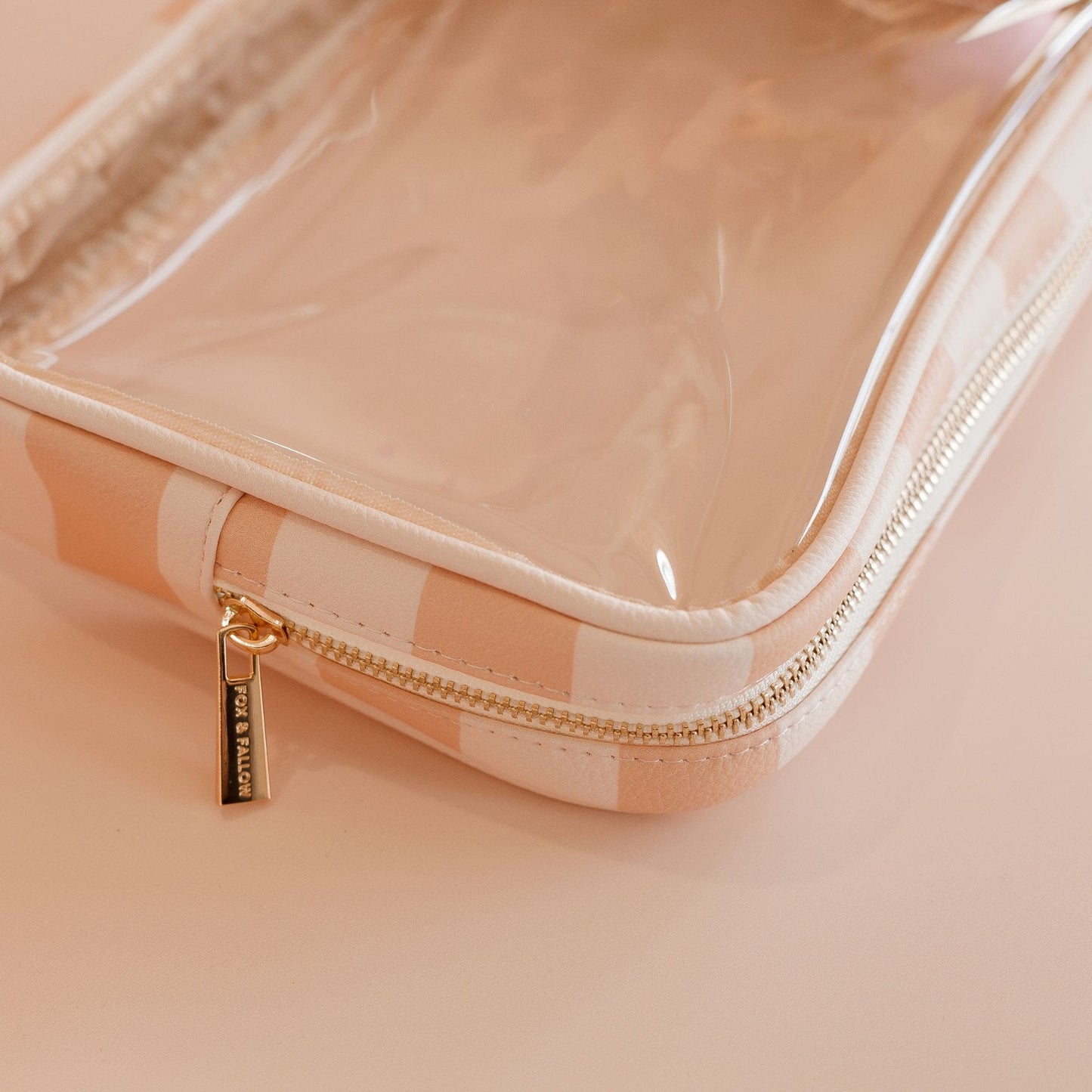 Fox & Fallow Cosmetic Bag - Corsica - mellow orange/sand