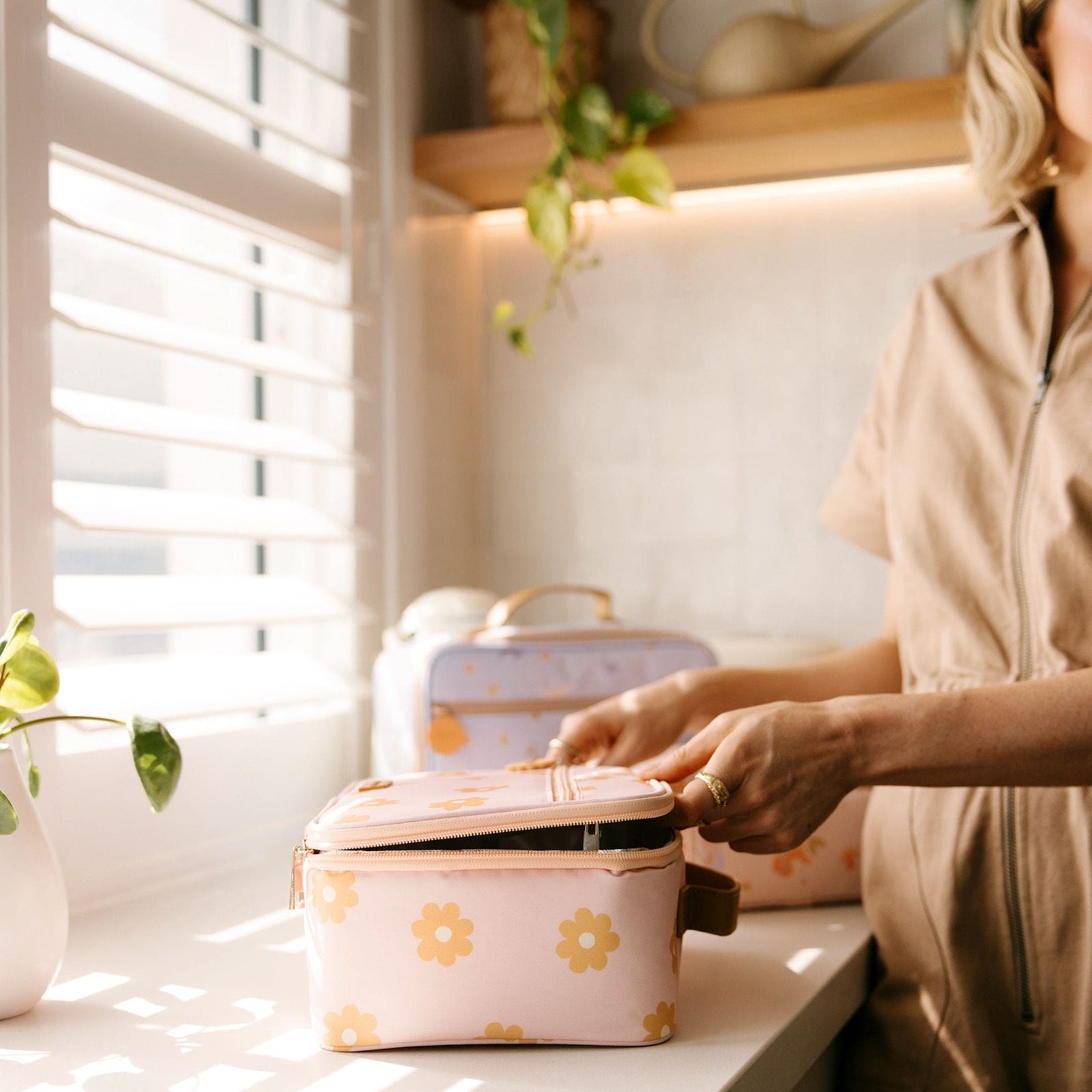 Fox & Fallow Large Insulated Lunch Bag | Fits Bento Boxes