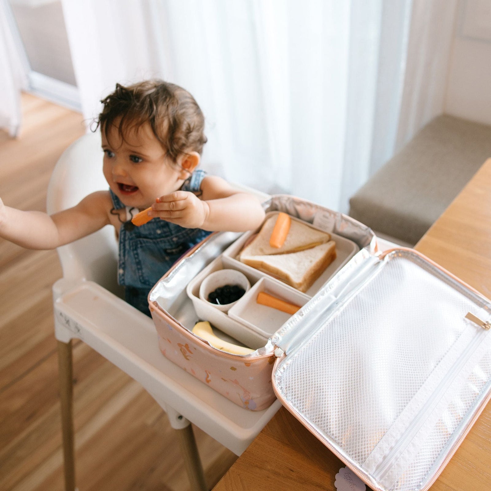 Fox & Fallow Large Insulated Lunch Bag | Fits Bento Boxes