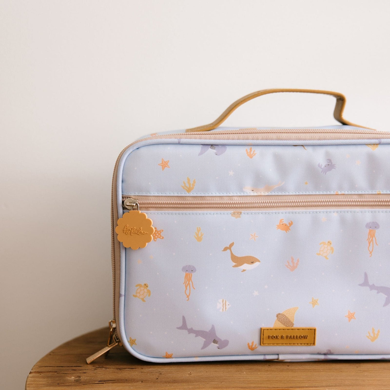 Fox & Fallow Large Insulated Lunch Bag | Fits Bento Boxes