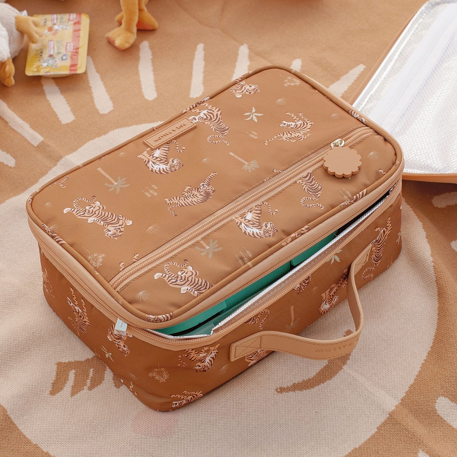 Fox & Fallow Large Insulated Lunch Bag | Fits Bento Boxes