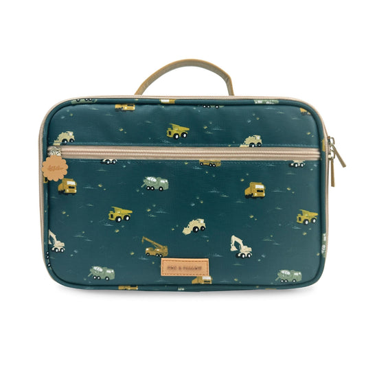 Fox & Fallow Kids Insulated Lunch Bag - Trucks