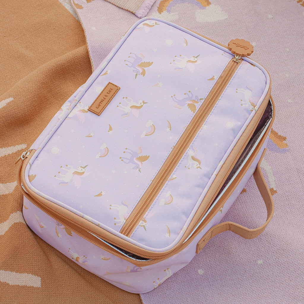 Fox & Fallow Kids Insulated Lunch Bag - Unicorns