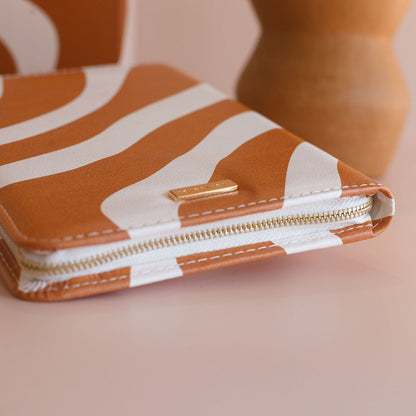 Fox & Fallow Travel Wallet - Rust Swirl