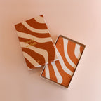 Fox & Fallow Travel Wallet - Rust Swirl