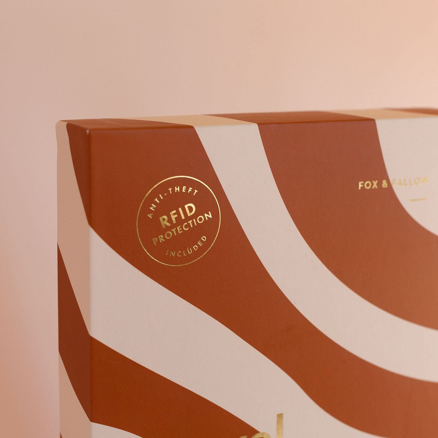 Fox & Fallow Travel Wallet - Rust Swirl