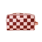 Fox & Fallow Wash Bag - Cherry Check