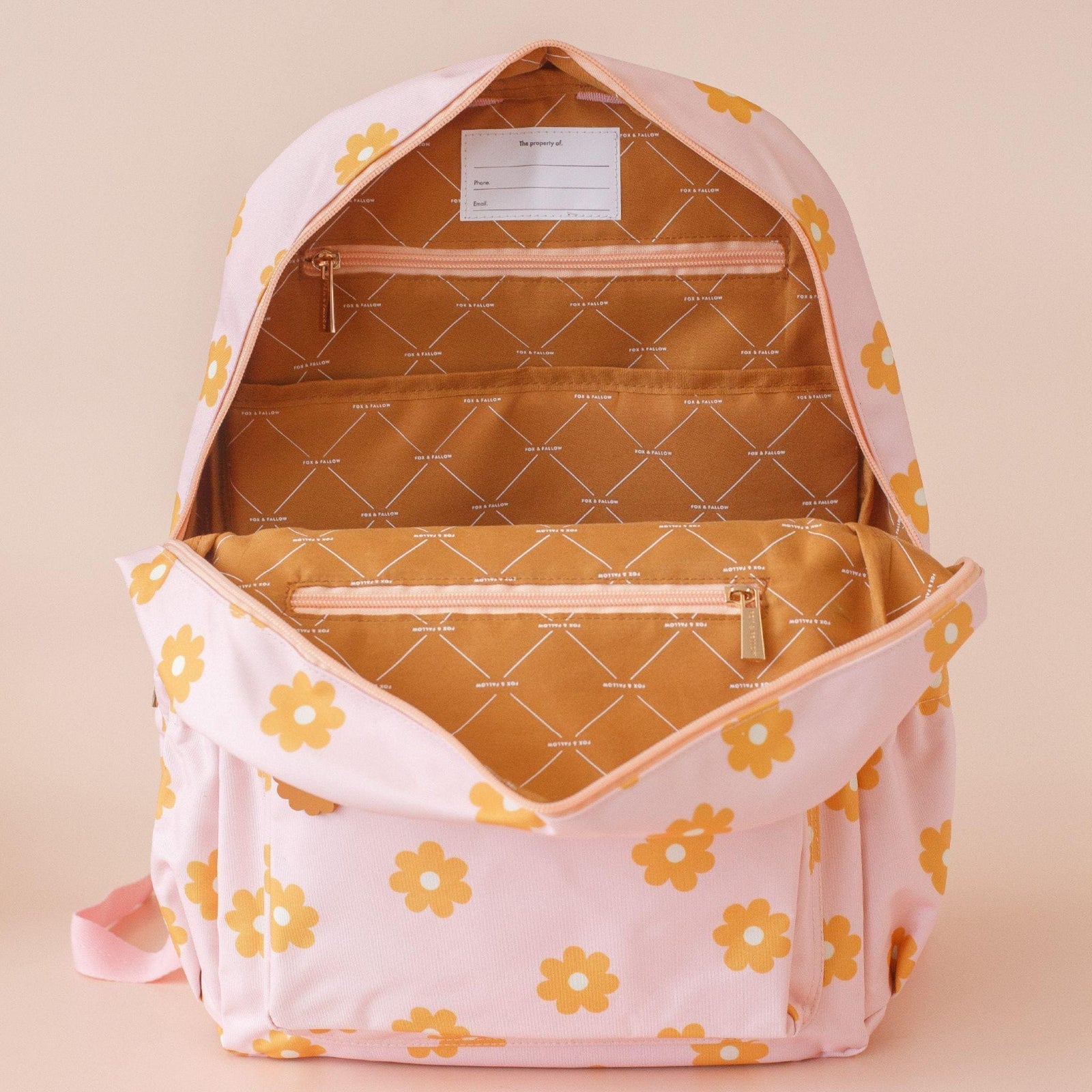 Fox & Fallow Kids Recycled Backpack – Luxe & Planet-Friendly