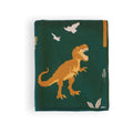 Fox & Fallow Dinos Throw Blanket | Heirloom Quality Knitted Cotton