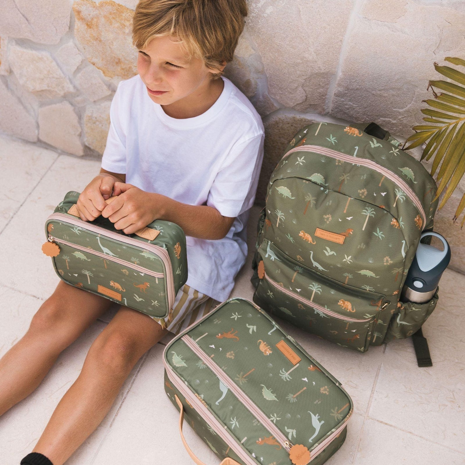 Fox & Fallow Kids Recycled Backpack – Luxe & Planet-Friendly