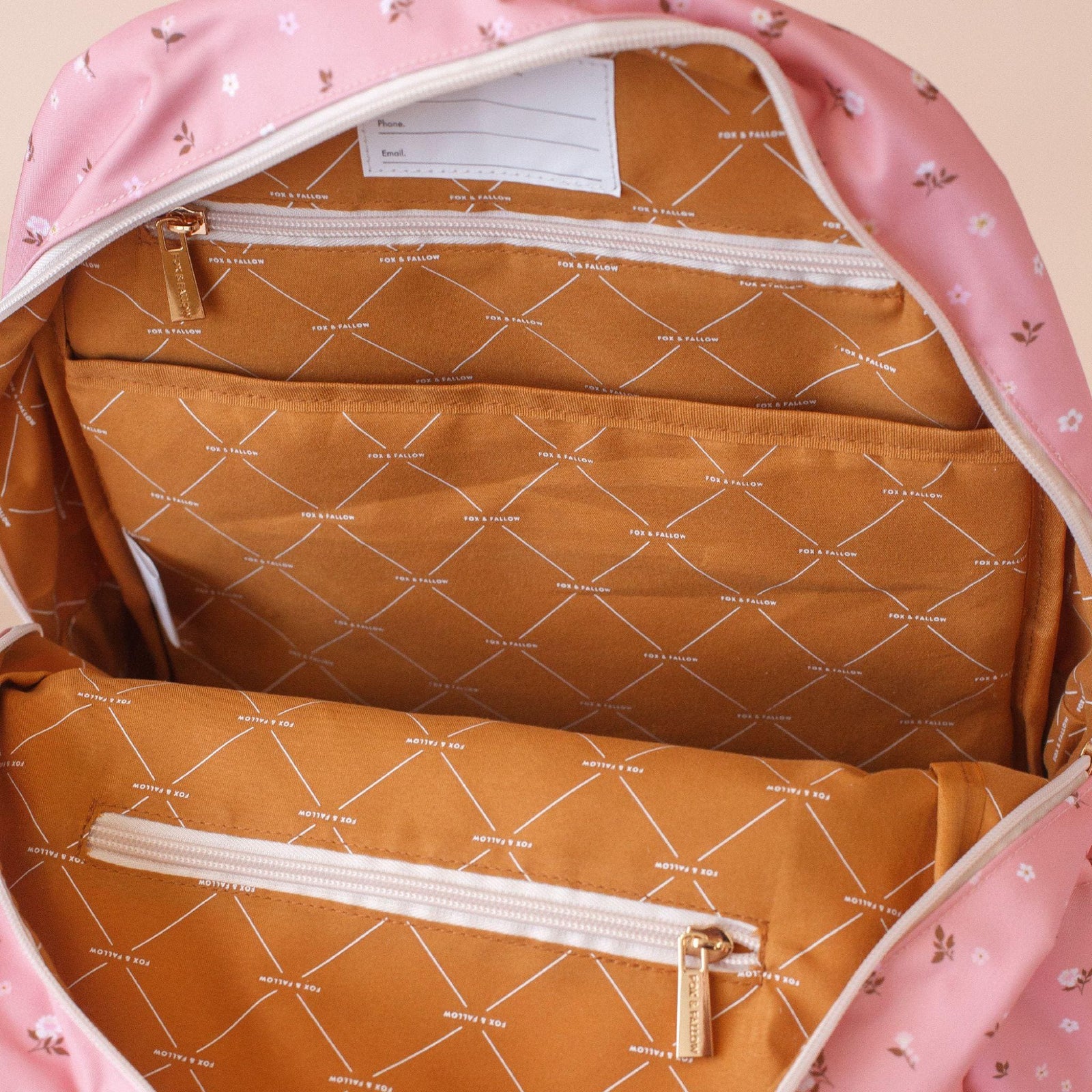 Fox & Fallow Kids Recycled Backpack – Luxe & Planet-Friendly