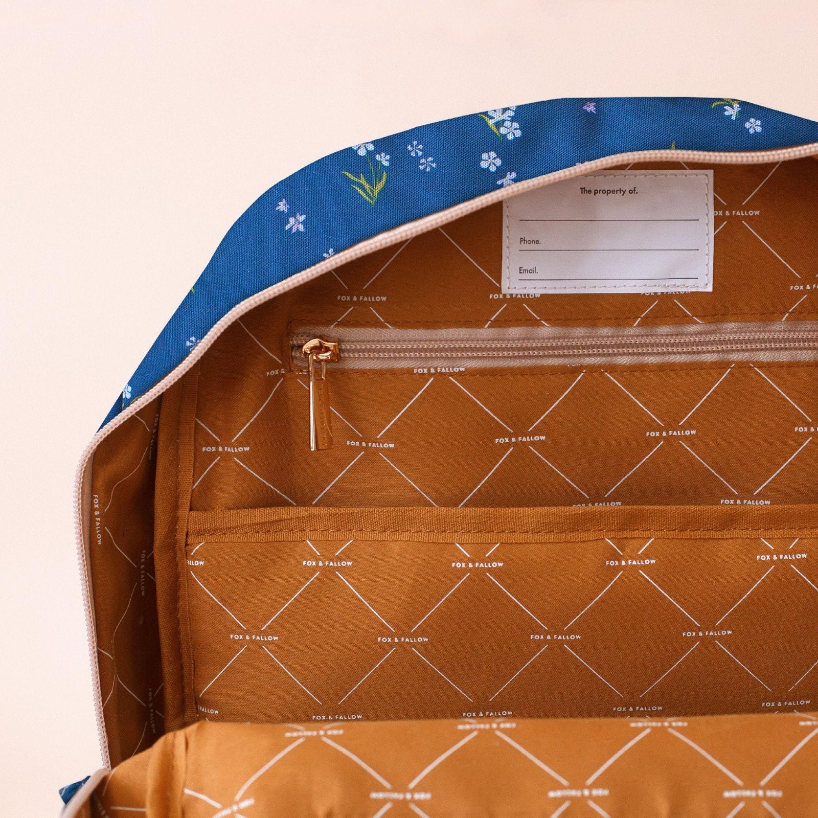 Fox & Fallow Kids Recycled Backpack – Luxe & Planet-Friendly