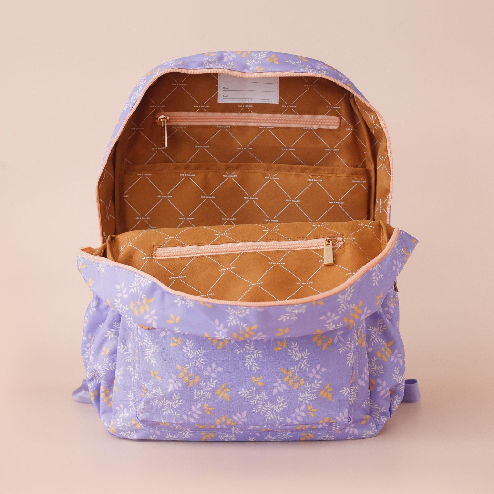 Fox & Fallow Kids Recycled Backpack – Luxe & Planet-Friendly