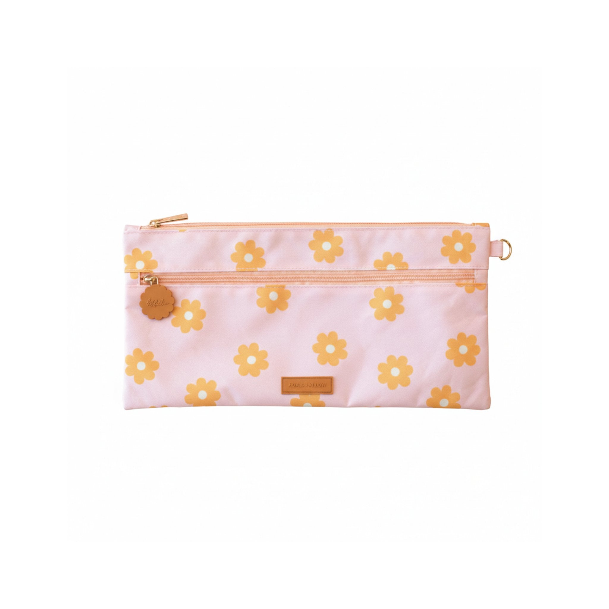 Fox & Fallow Large Pencil Case | Fits 30 cm Rulers & Dual Compartments