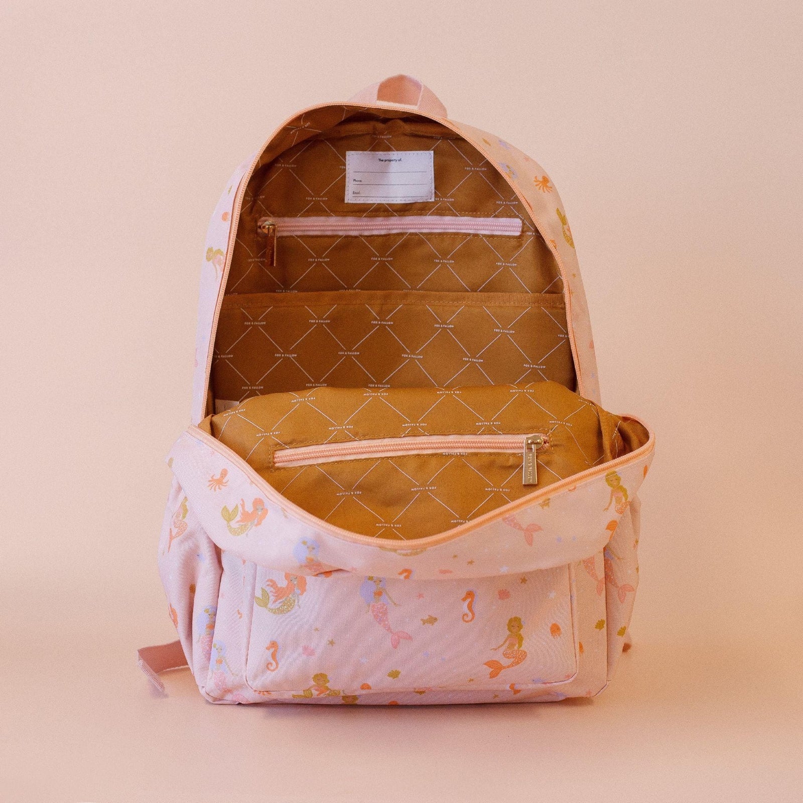 Fox & Fallow Kids Recycled Backpack – Luxe & Planet-Friendly