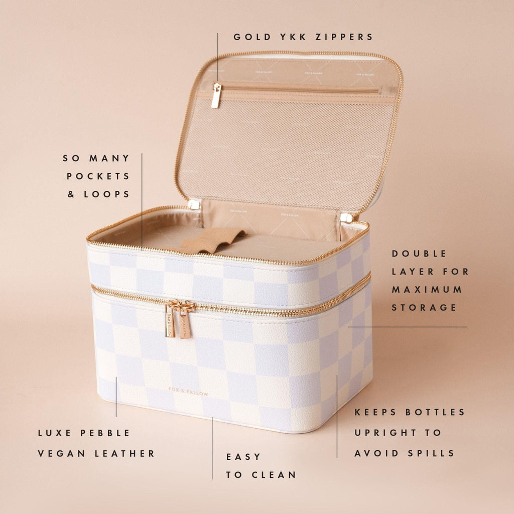 Fox & Fallow 'The Classic' Vanity Case - Powder Check