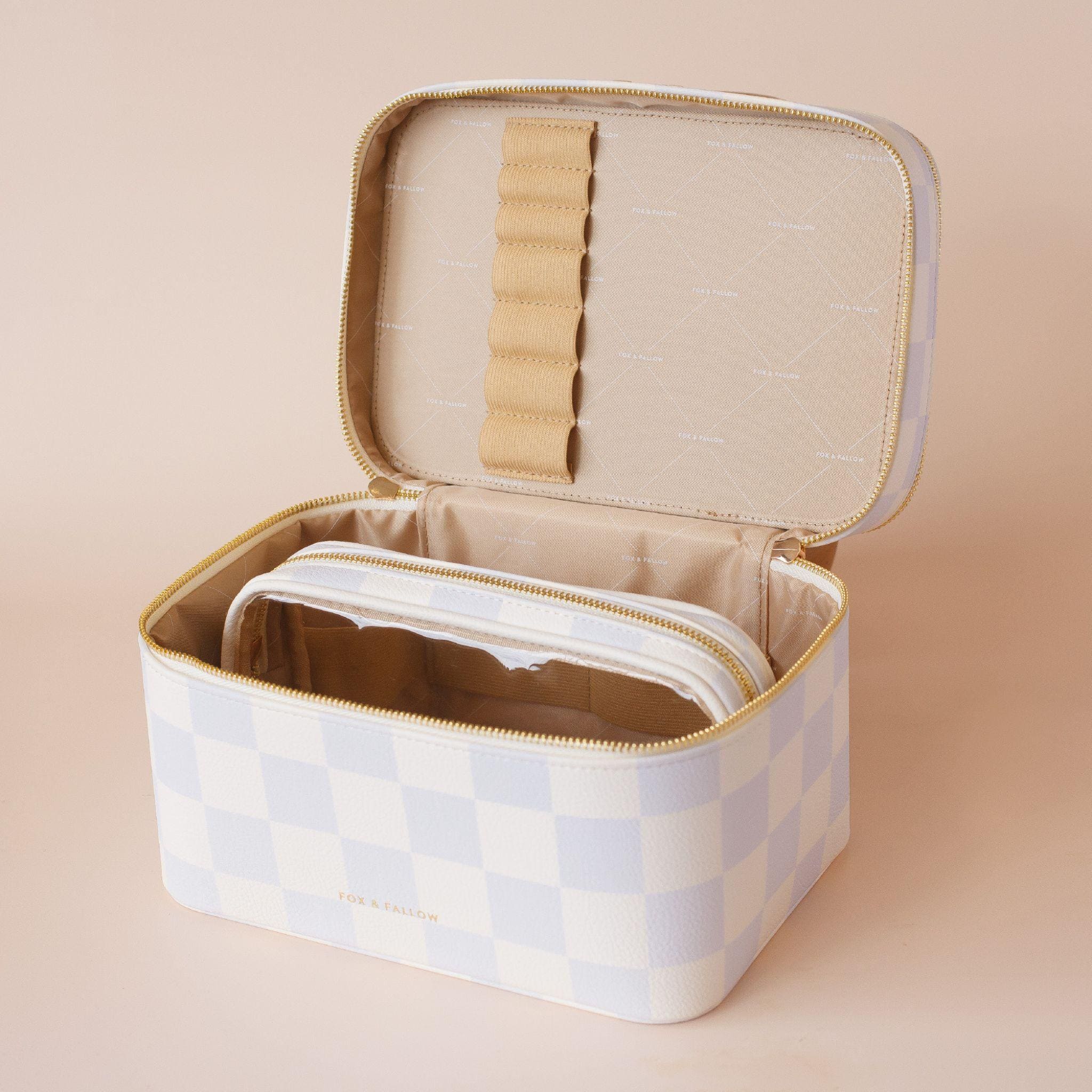 Fox & Fallow 'The Classic' Vanity Case - Powder Check
