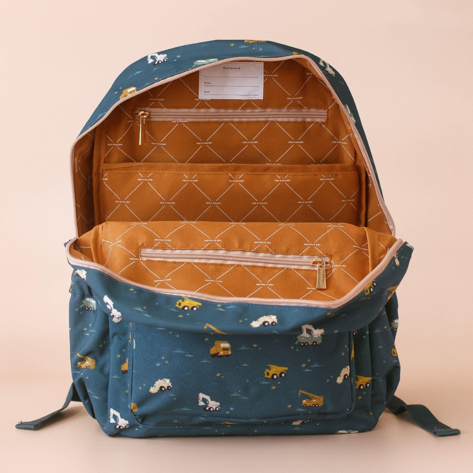 Fox & Fallow Kids Recycled Backpack – Luxe & Planet-Friendly