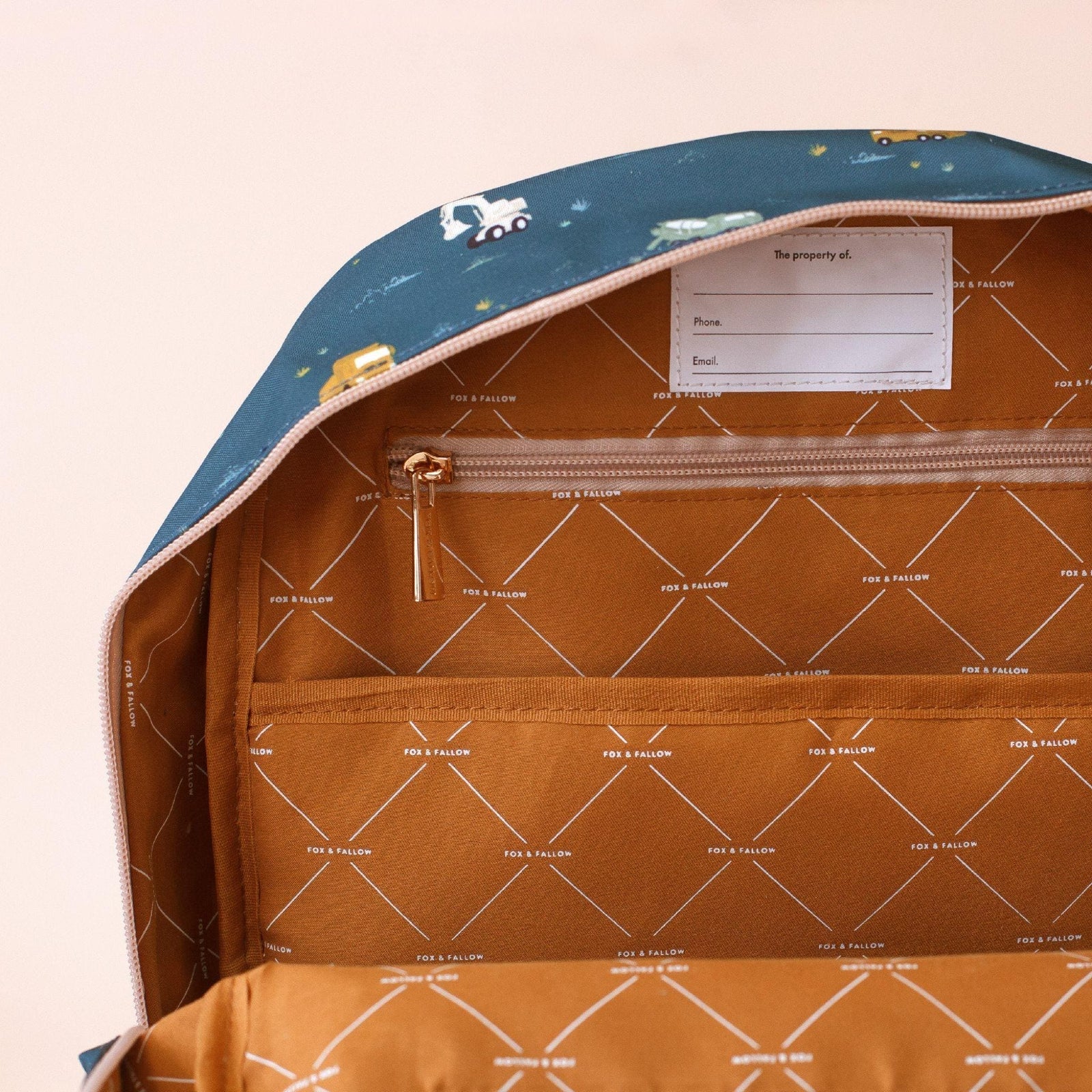 Fox & Fallow Kids Recycled Backpack – Luxe & Planet-Friendly