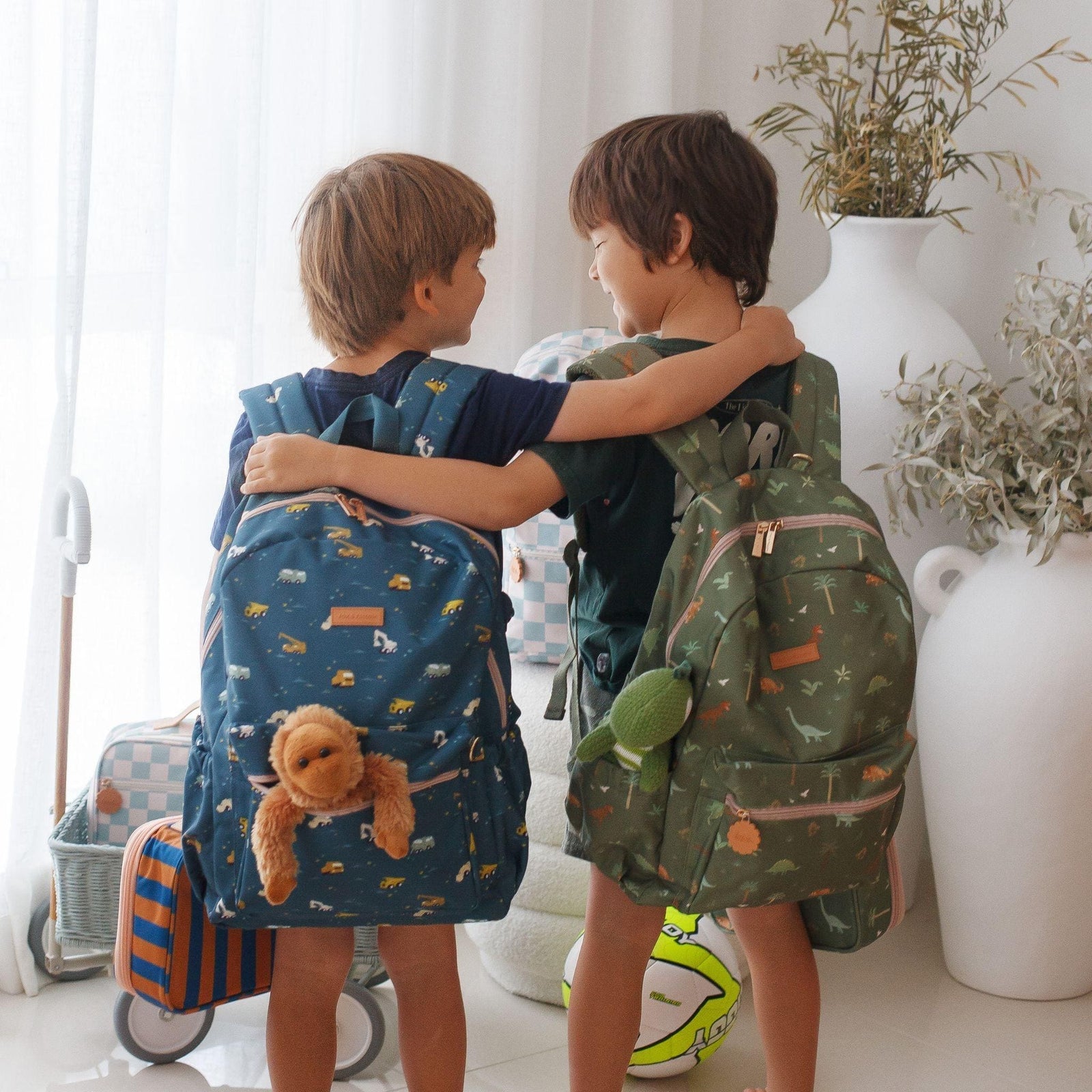 Fox & Fallow Kids Recycled Backpack – Luxe & Planet-Friendly
