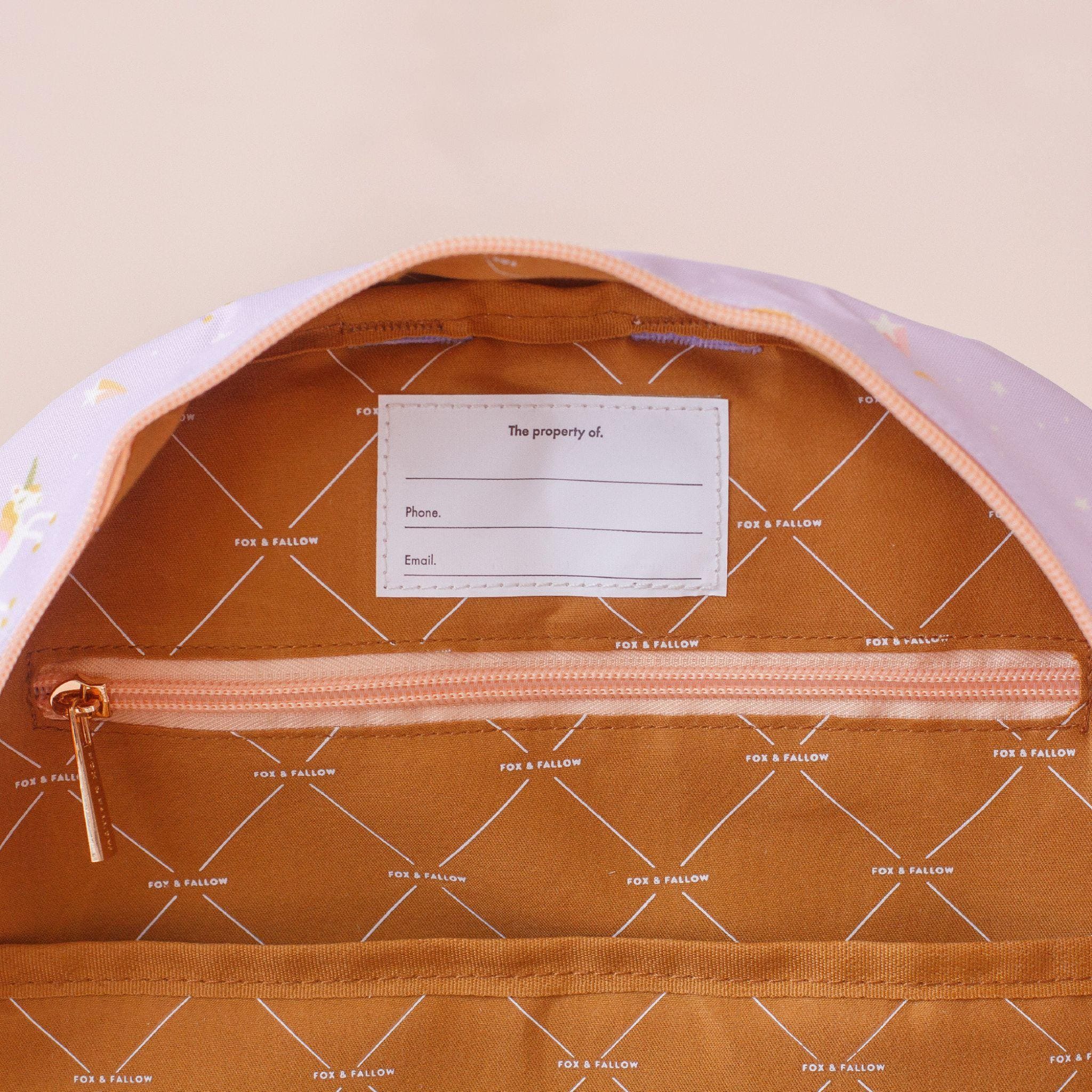 Fox & Fallow Backpack - Unicorns