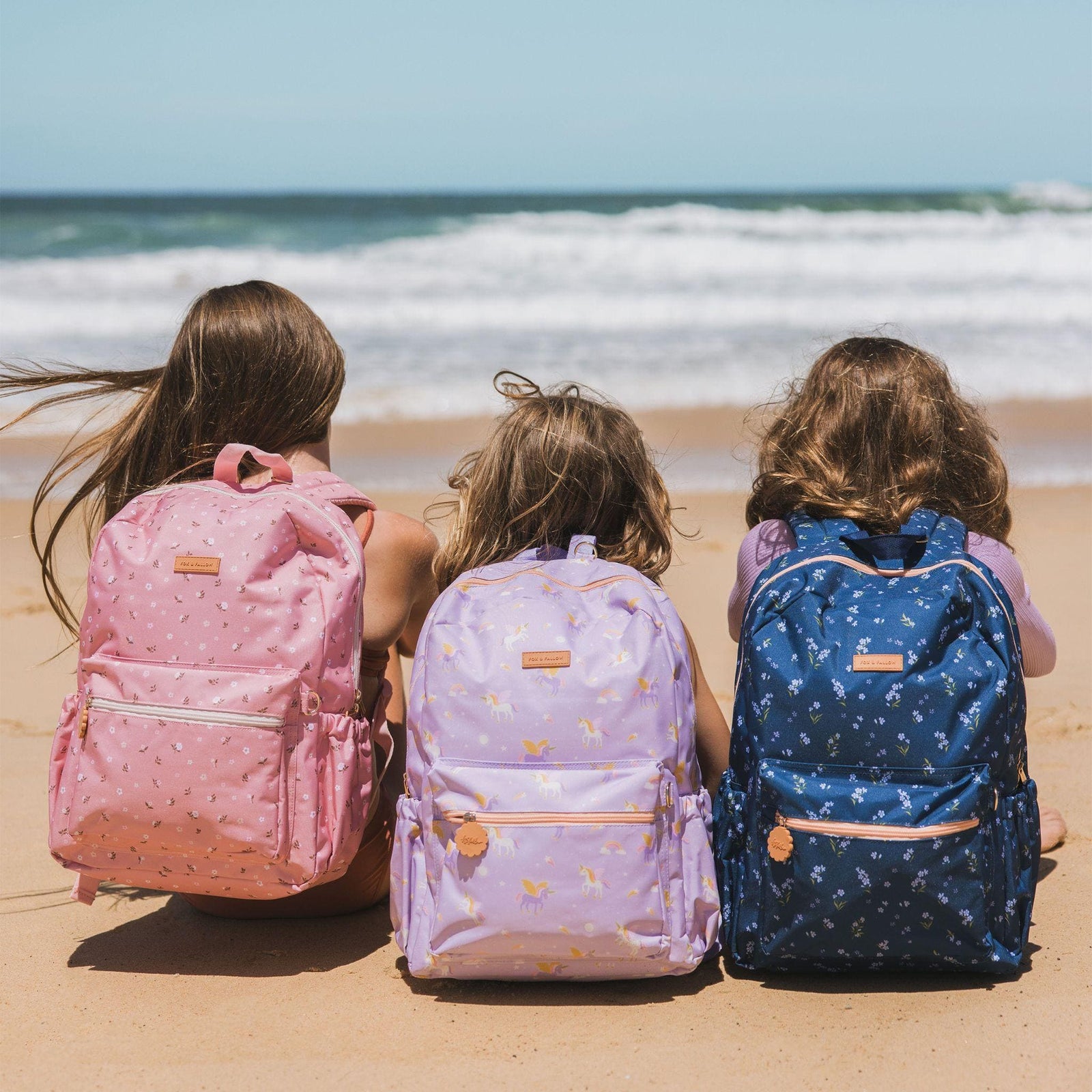 Fox & Fallow Kids Recycled Backpack – Luxe & Planet-Friendly