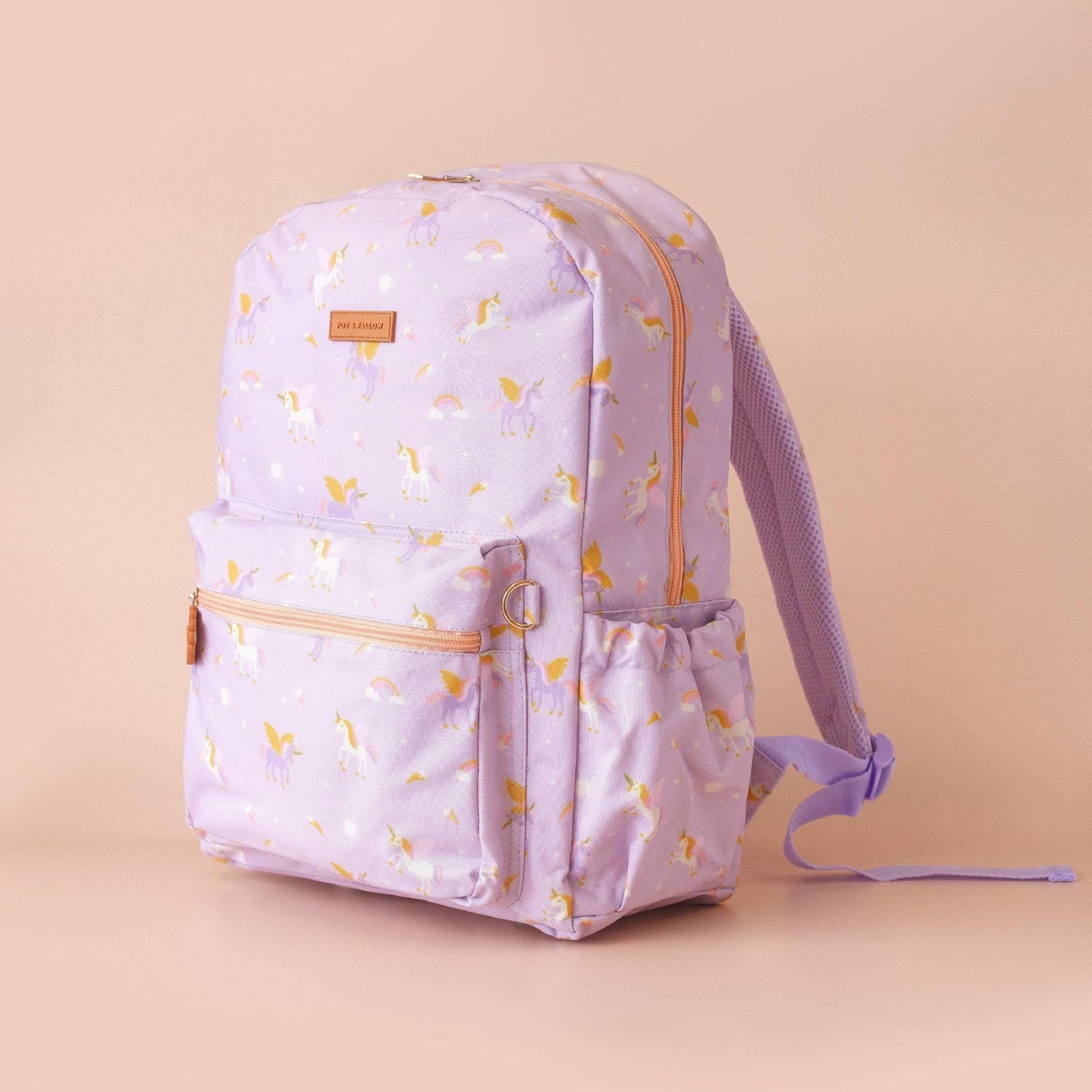Fox & Fallow Kids Recycled Backpack – Luxe & Planet-Friendly