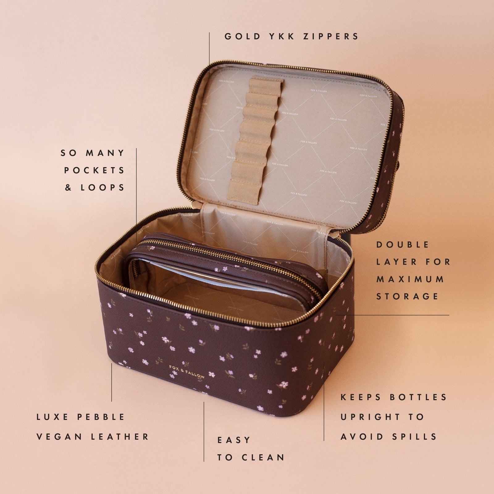 Fox & Fallow Vanity Case | The Classic