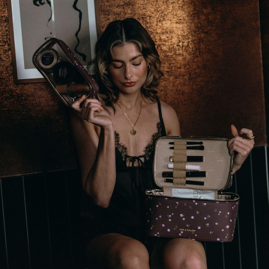 Fox & Fallow 'The Classic' Vanity Case - Wisteria