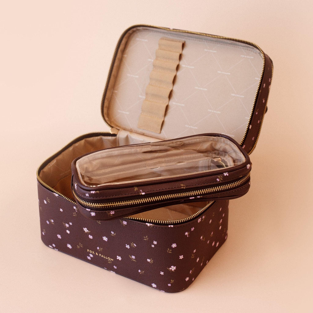 Fox & Fallow 'The Classic' Vanity Case - Wisteria