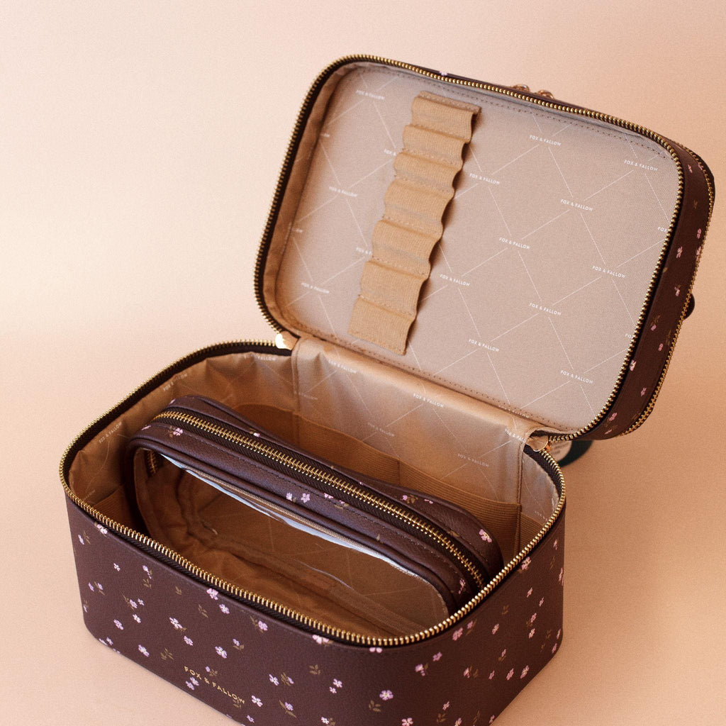 Fox & Fallow 'The Classic' Vanity Case - Wisteria