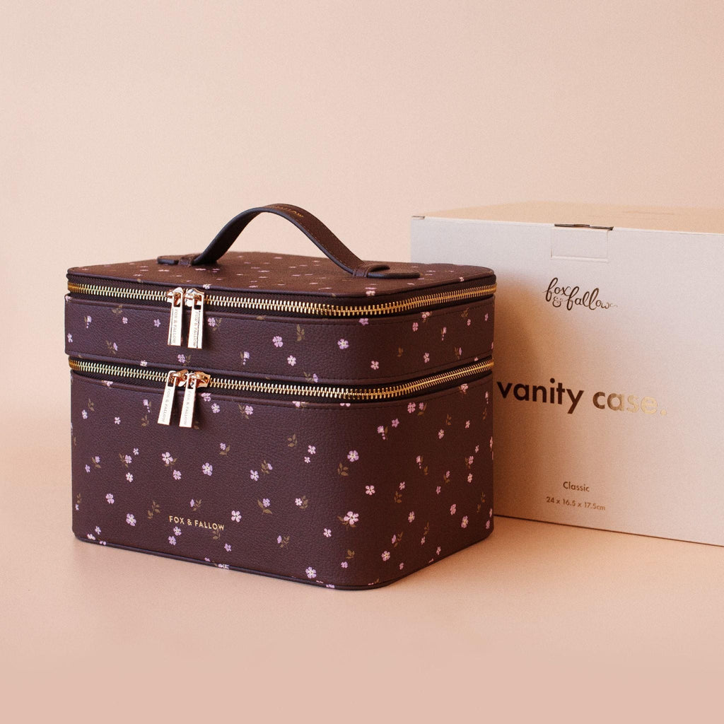 Fox & Fallow 'The Classic' Vanity Case - Wisteria