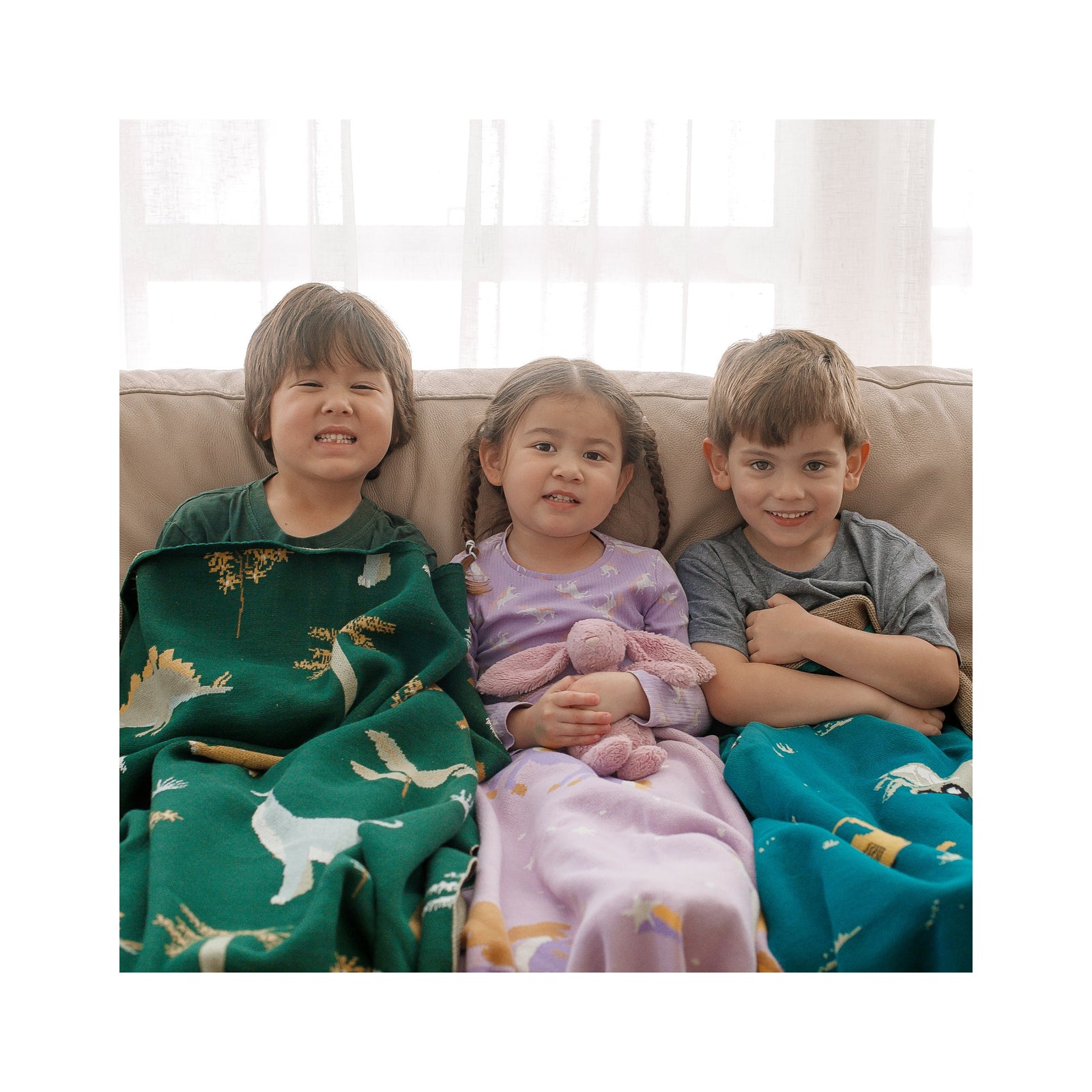 Fox & Fallow Knitted Cotton Blanket | Heirloom Quality & Oeko-Tex Certified