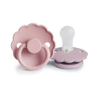 FRIGG Daisy Round Silicone 2-Pack | Whimsical Floral Design for Easy Soothing