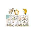 Guess How Much I Love You Soft Book | Sensory Activity Toy with Teether & Clip