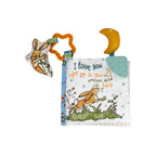 Guess How Much I Love You Soft Book | Sensory Activity Toy with Teether & Clip