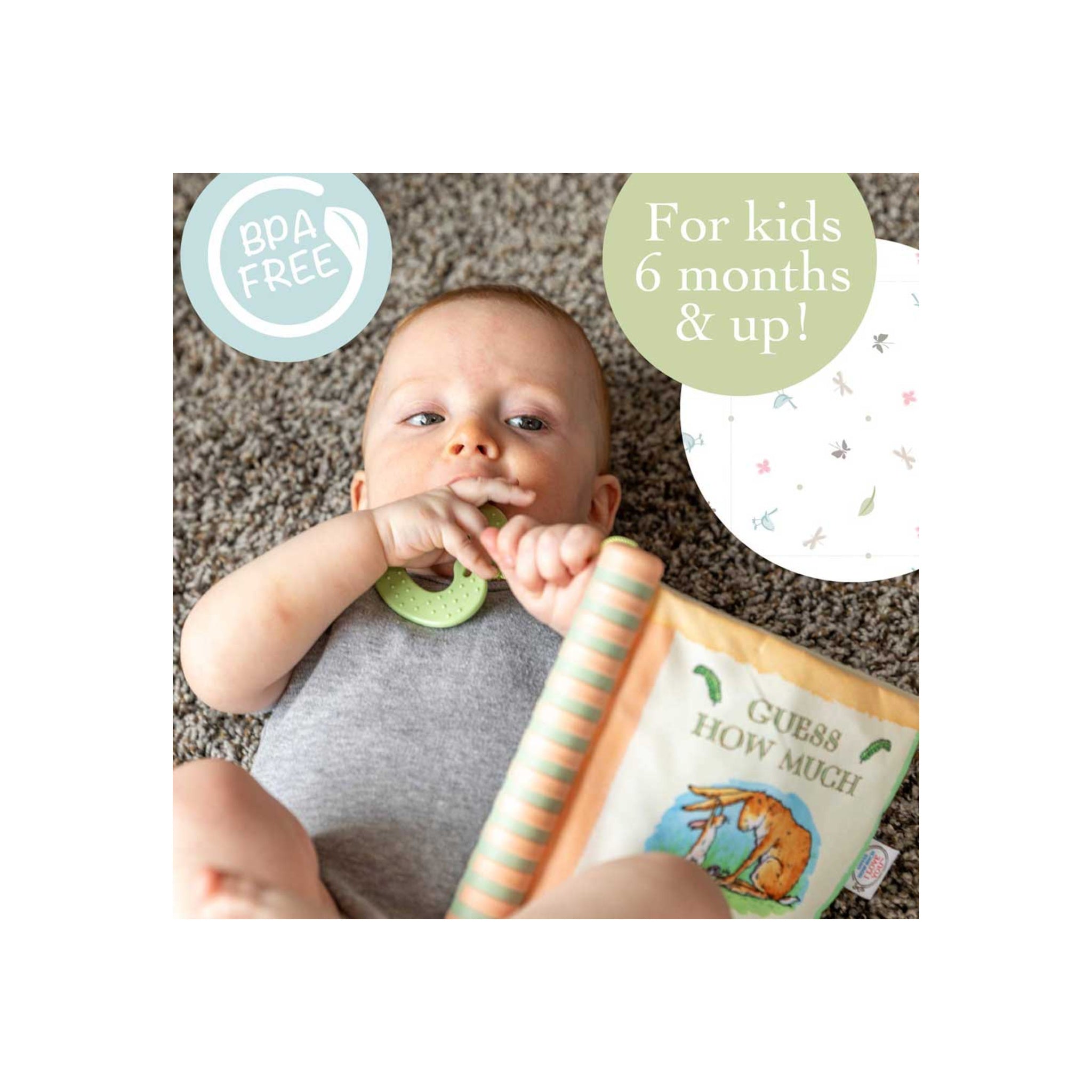 Guess How Much I Love You Soft Book with Sound | Interactive Play & Kissing Sounds